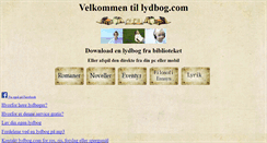 Desktop Screenshot of lydbog.com